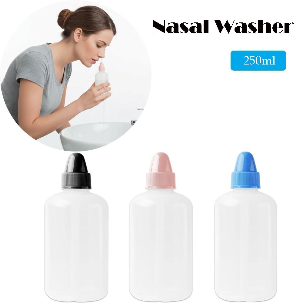 Neti Pot Nasal Rinse - Wielorazowy Przenośny Zestaw do Płukania Nosa