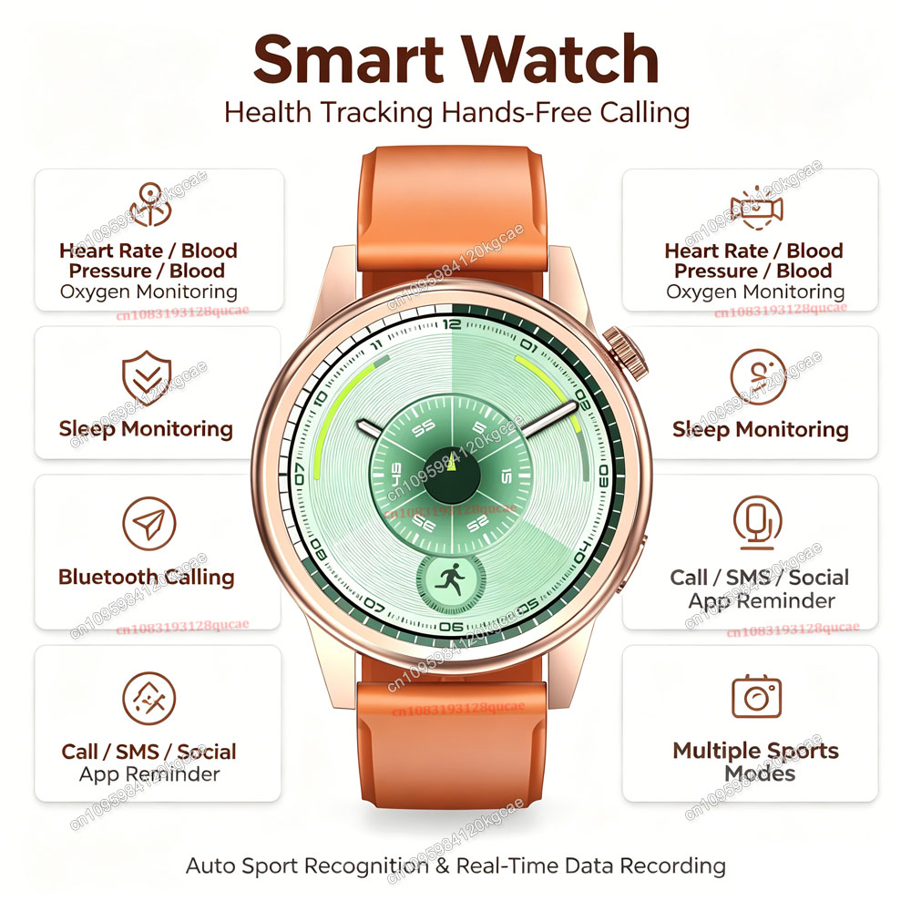 Health & Wellness Japan 2026 - Watch 5 Pro Nowy męski smartwatch