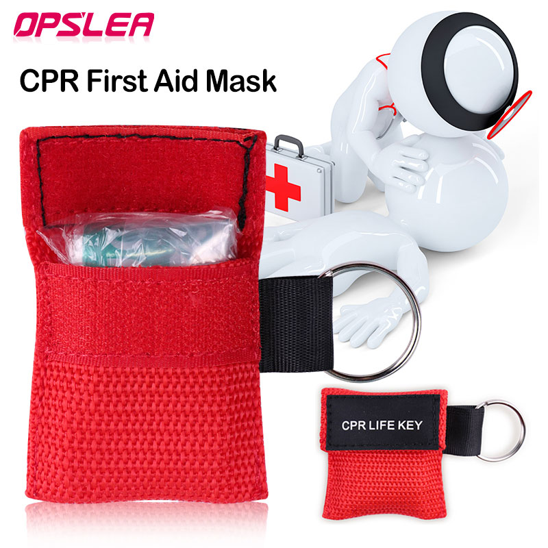Health Wellness Items - 50 szt. Maska resuscytatora CPR przenośna
