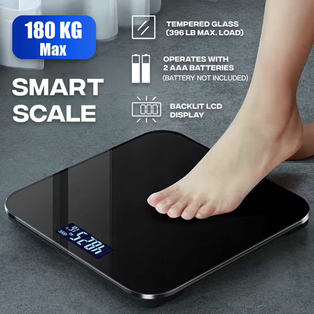 Digital Body Weight Scale - Cyfrowa waga osobista, precyzyjna waga łazienkowa,