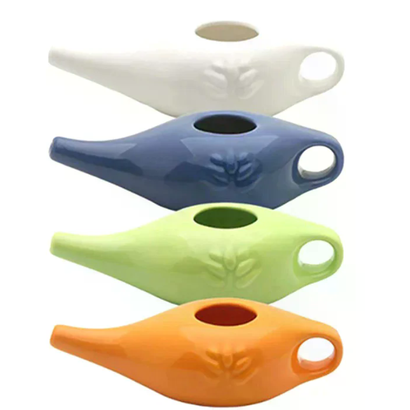 Neti Pot Nasal Rinse - Zestaw do płukania nosa na zapalenie