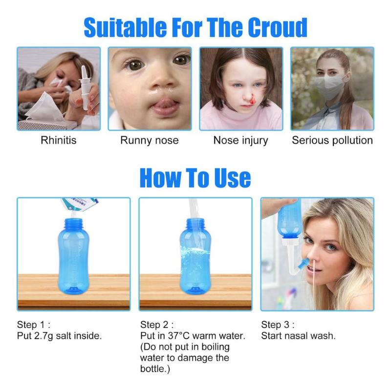 【WA】Irygator do nosa Butelki d – Neti Pot Nasal Rinse recenzja i cena