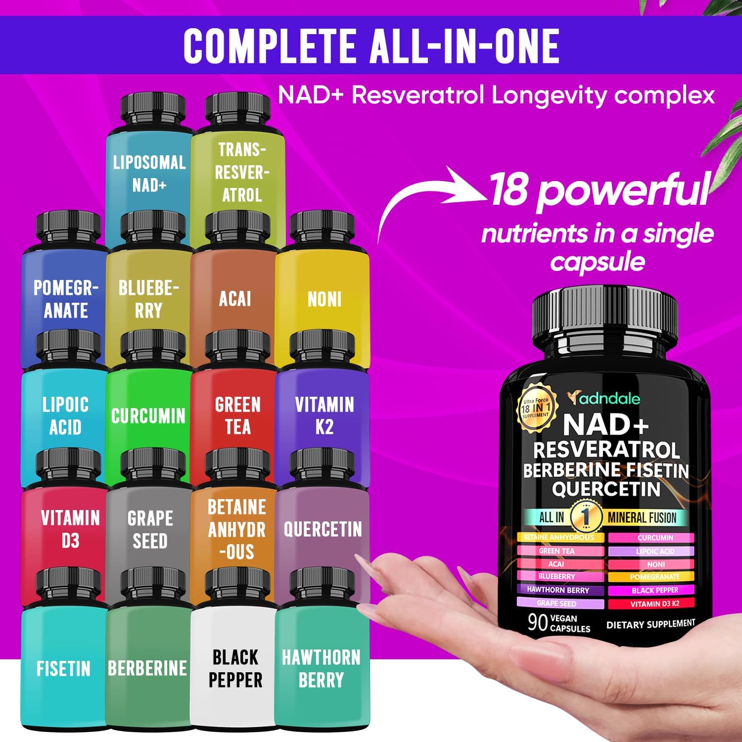 90 szt. Suplement NAD - Formuł – Longevity Health & Wellness Hotel recenzja i cena