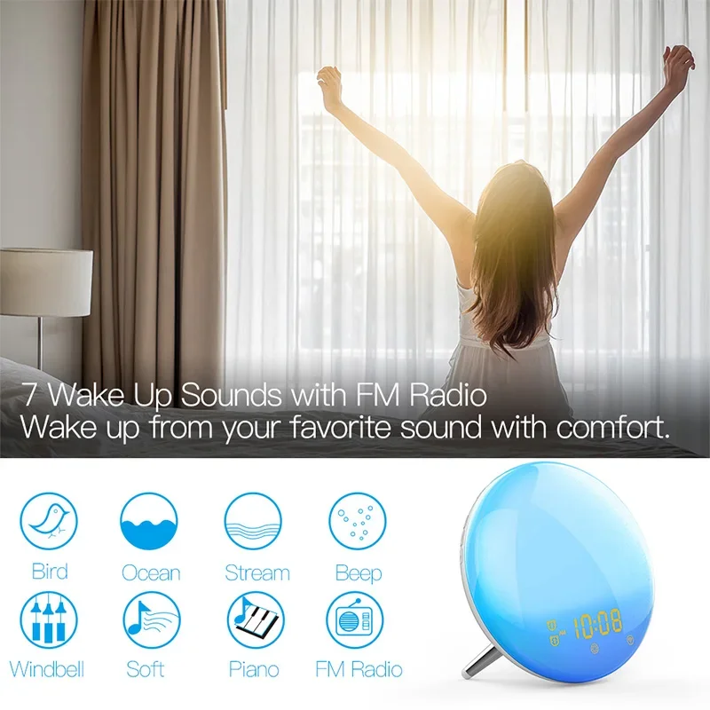 WiFi Tuya inteligentne życie o – White Noise Machine Sleep recenzja i cena