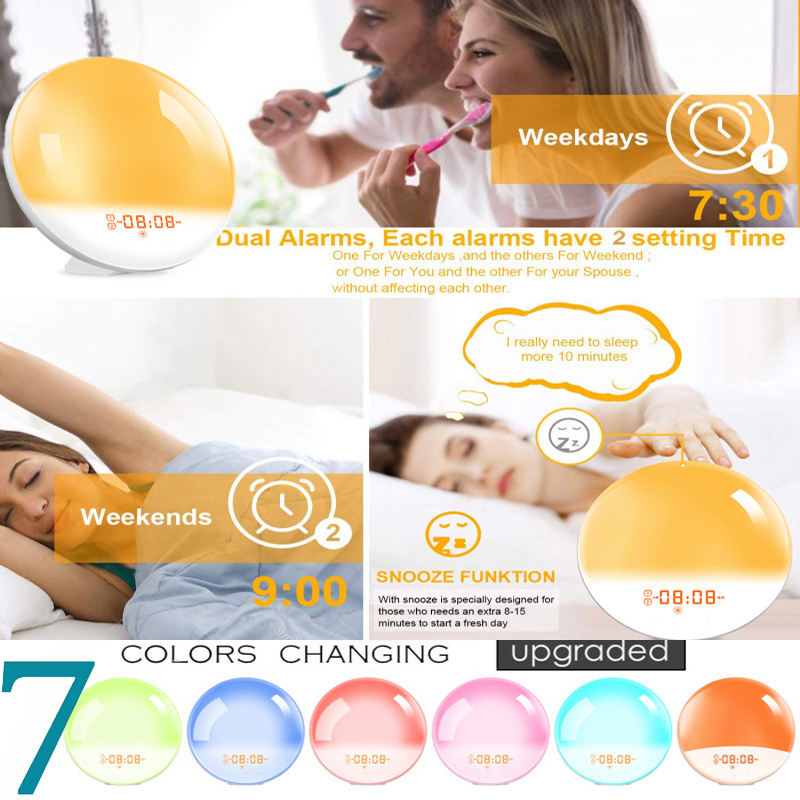 Budzik z podświetleniem z symu – White Noise Machine Sleep recenzja i cena