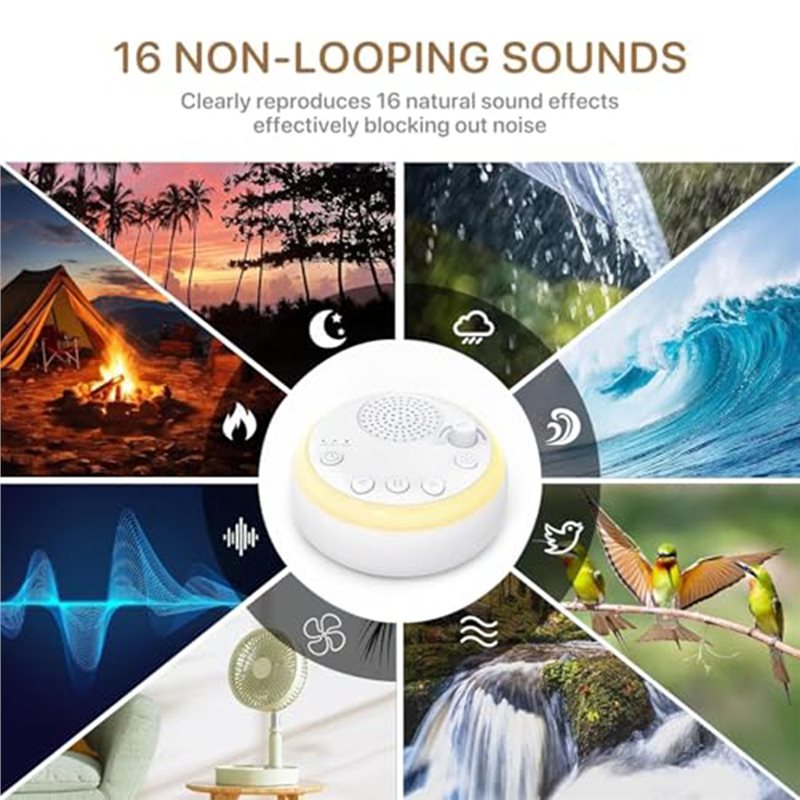 CYGJ-Sleep Aid Sound Machine F – White Noise Machine Sleep recenzja i cena