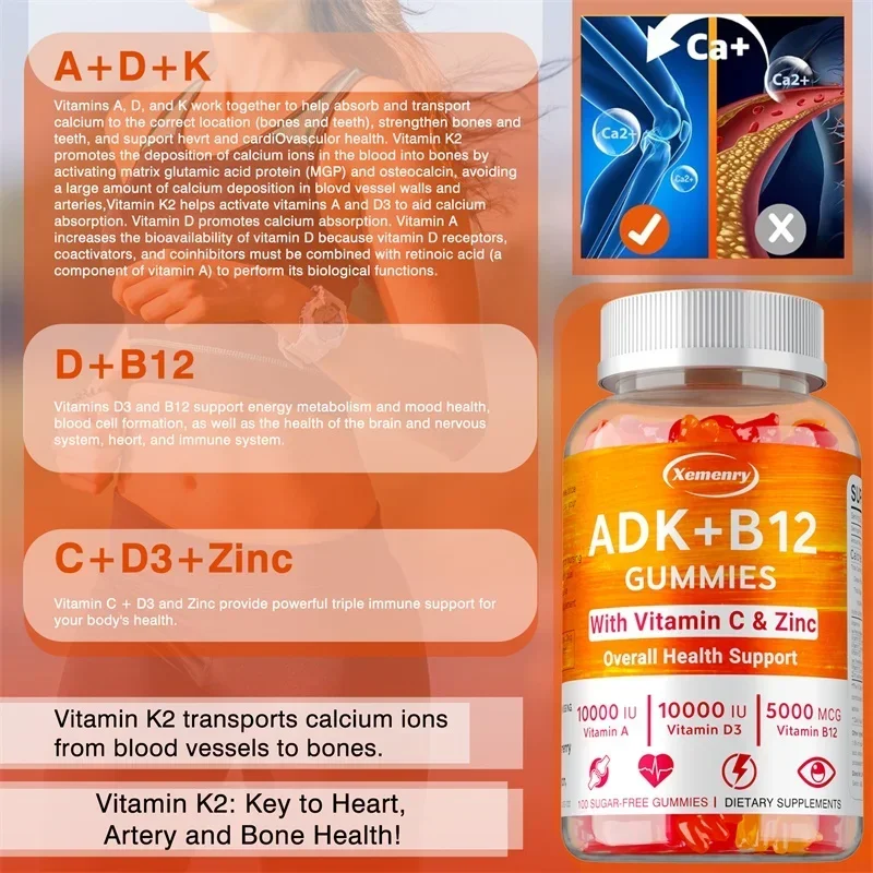 Żelki z Witaminą D3 K2 + Witam – Health Wellness Items recenzja i cena