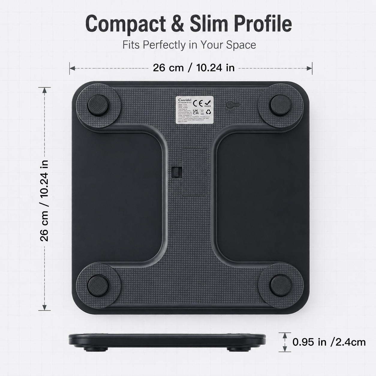 Cyfrowa waga osobista, precyzy – Digital Body Weight Scale recenzja i cena