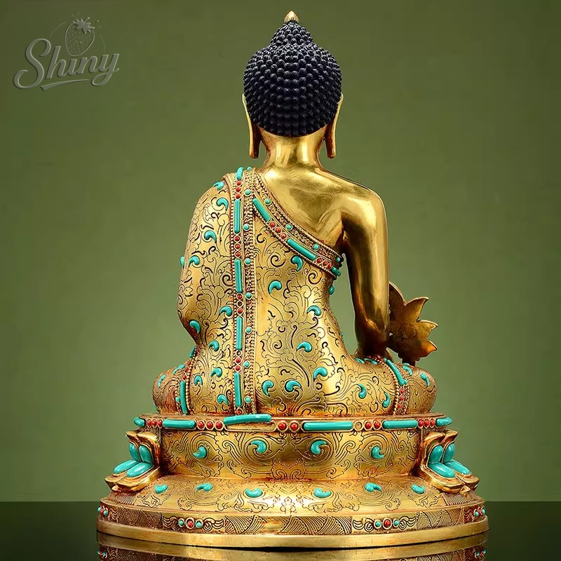 Statua Buddy z Tybetu, brązowa – Longevity Health & Wellness Hotel recenzja i cena