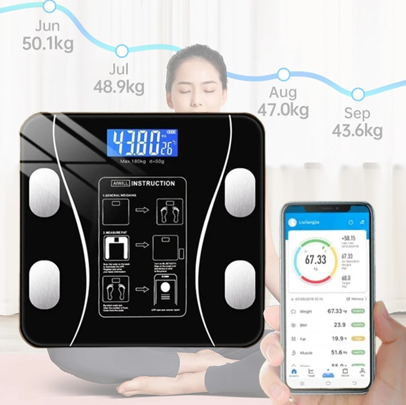 Inteligentna waga cyfrowa USB  – Digital Body Weight Scale recenzja i cena