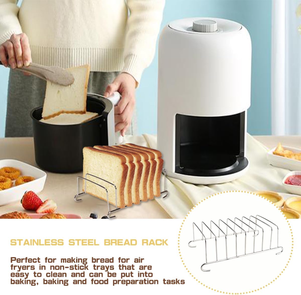 1 szt. Stalowy ruszt do piecze – Health Wellness Items recenzja i cena