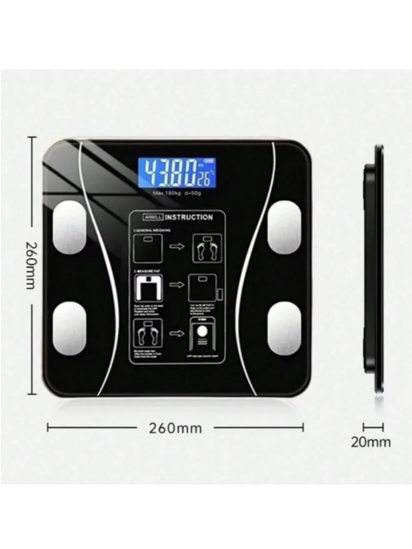 Precyzyjna, inteligentna, cyfr – Digital Body Weight Scale recenzja i cena