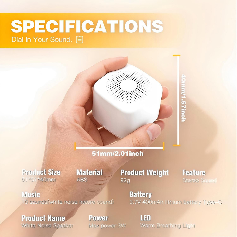 Generator białego szumu z 10 u – White Noise Machine Sleep recenzja i cena
