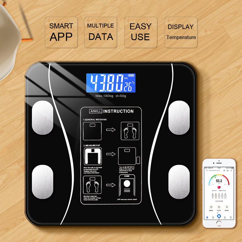 Inteligentna bezprzewodowa cyf – Digital Body Weight Scale recenzja i cena