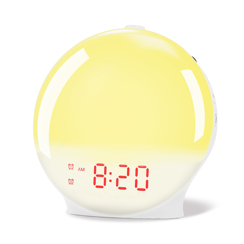 Budzik ze światłem świtu z sym – White Noise Machine Sleep recenzja i cena