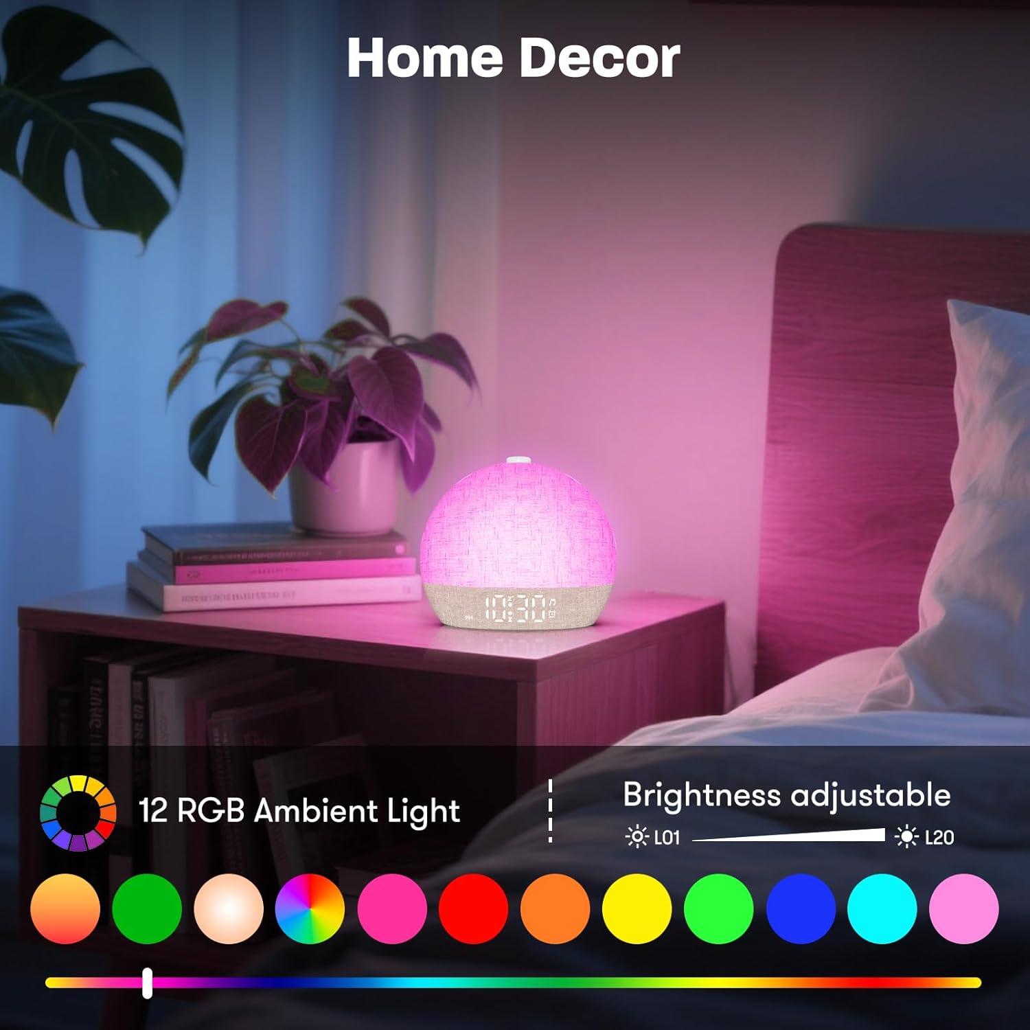 Lampka do budzenia z funkcją a – White Noise Machine Sleep recenzja i cena